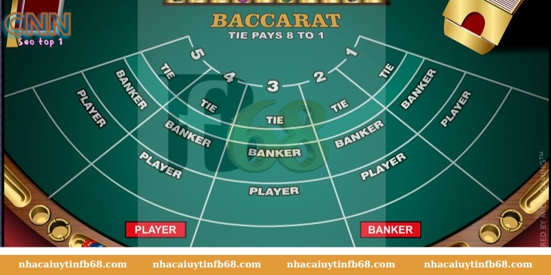 Tỷ lệ trả cược trong bài Baccarat